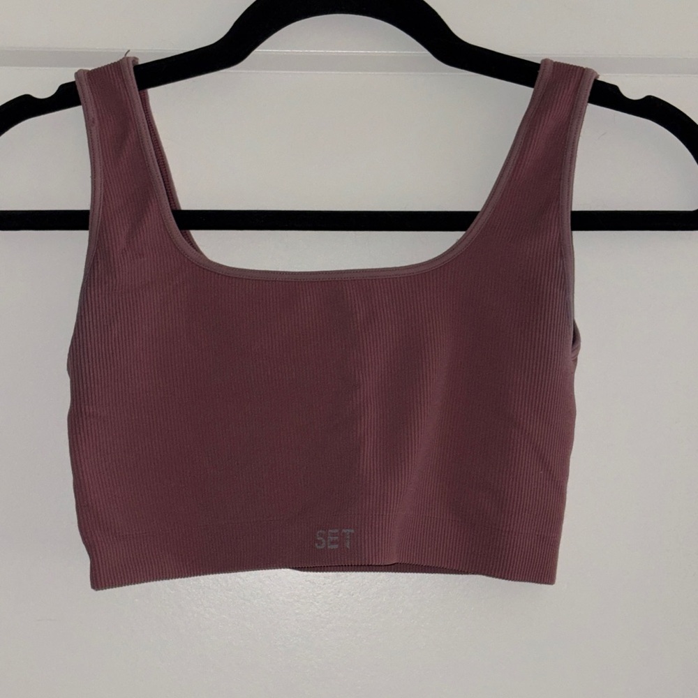 SET Active Box Cut Tank Bra